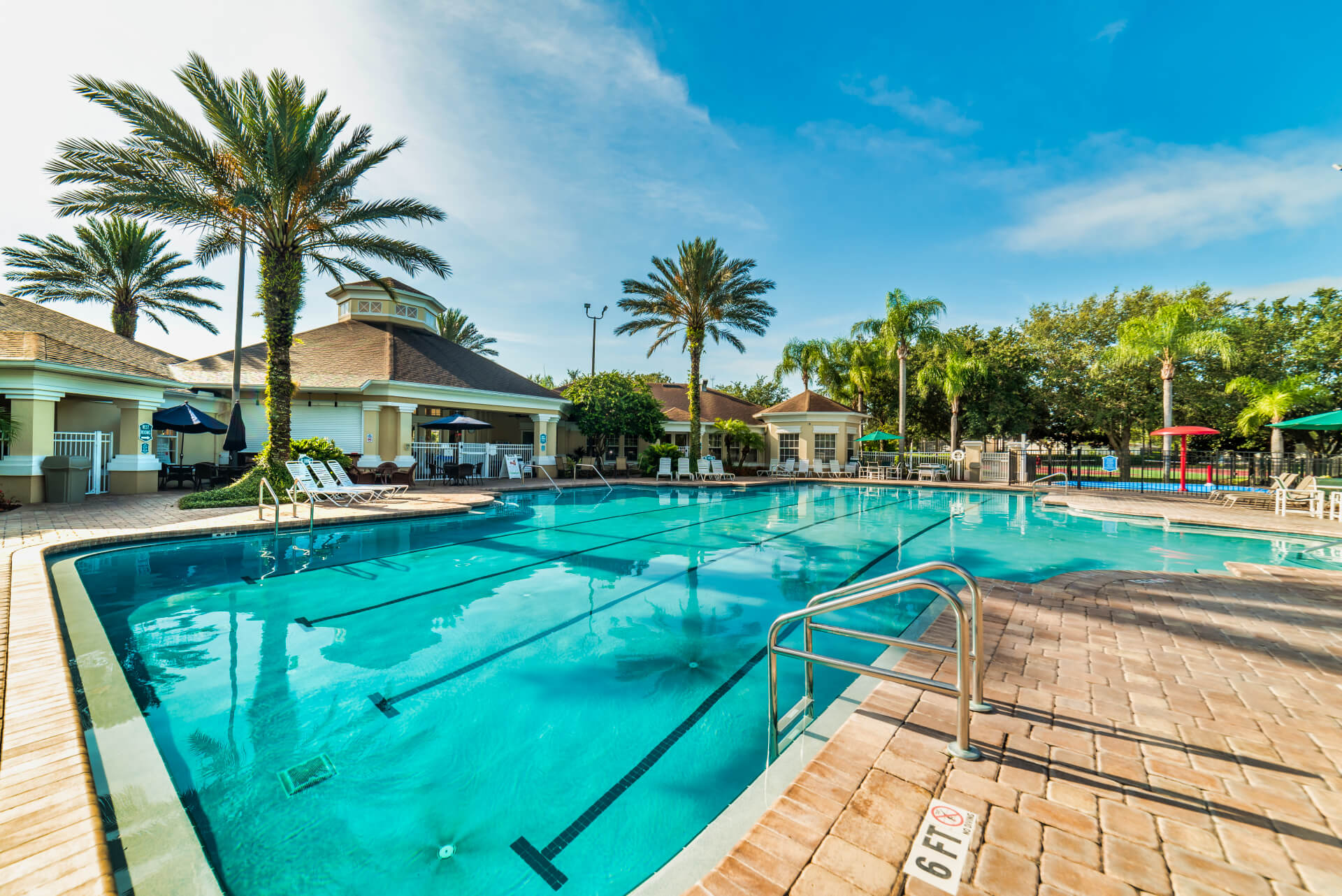 Olympic size pool at Windsor Palms Resort